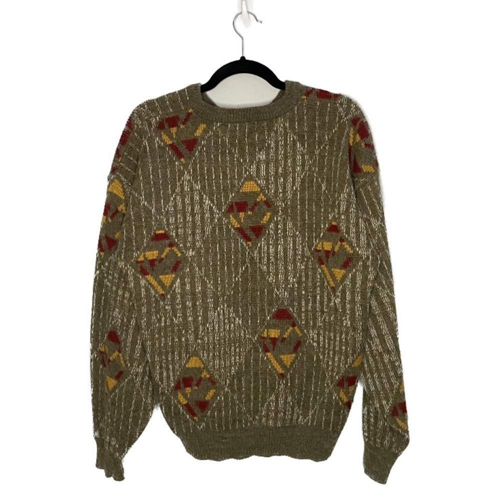 Men’s Patterned Sweater - Picture 2 of 7